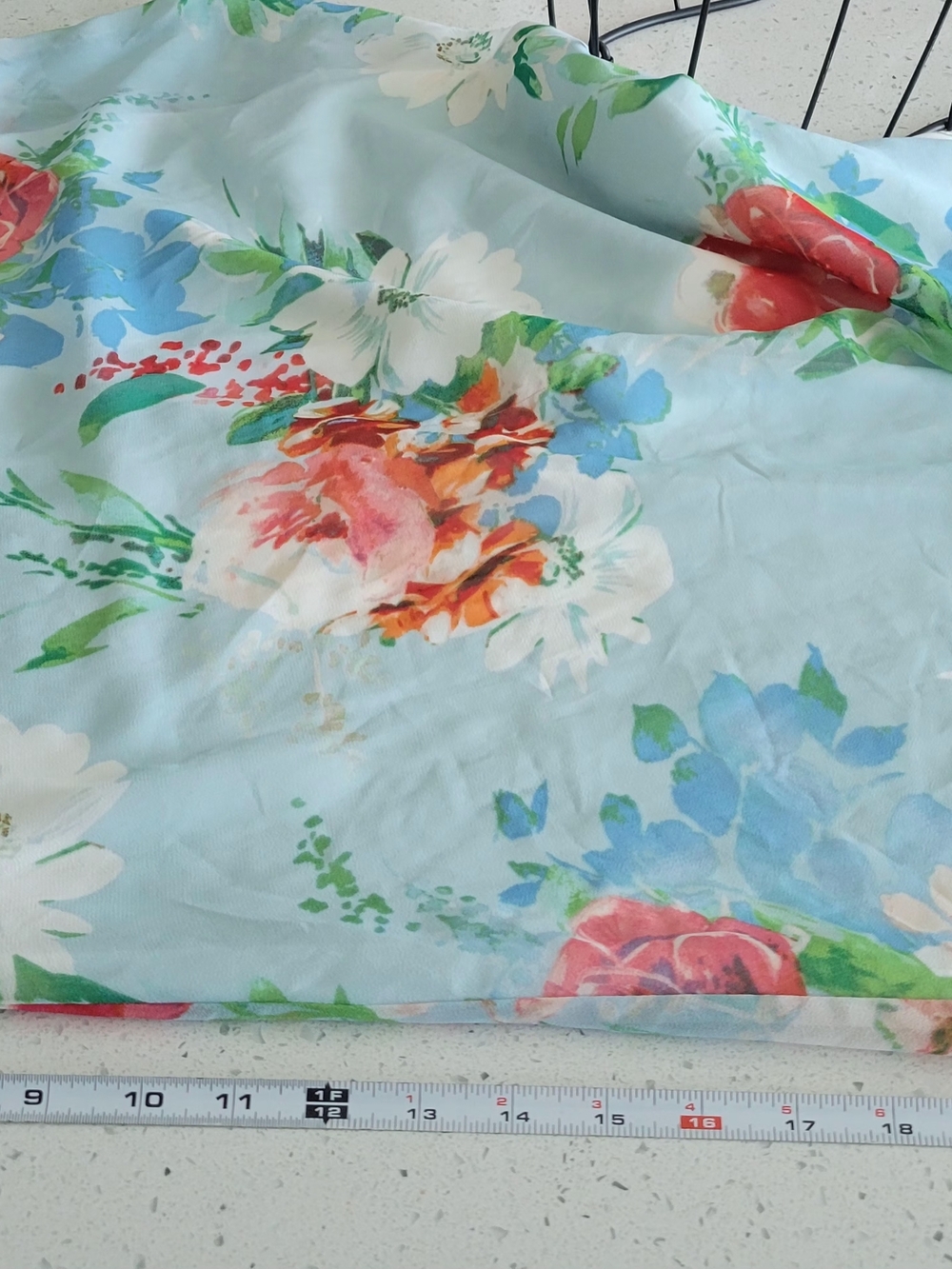 Calvin Klein Light Blue Floral Summer Dress